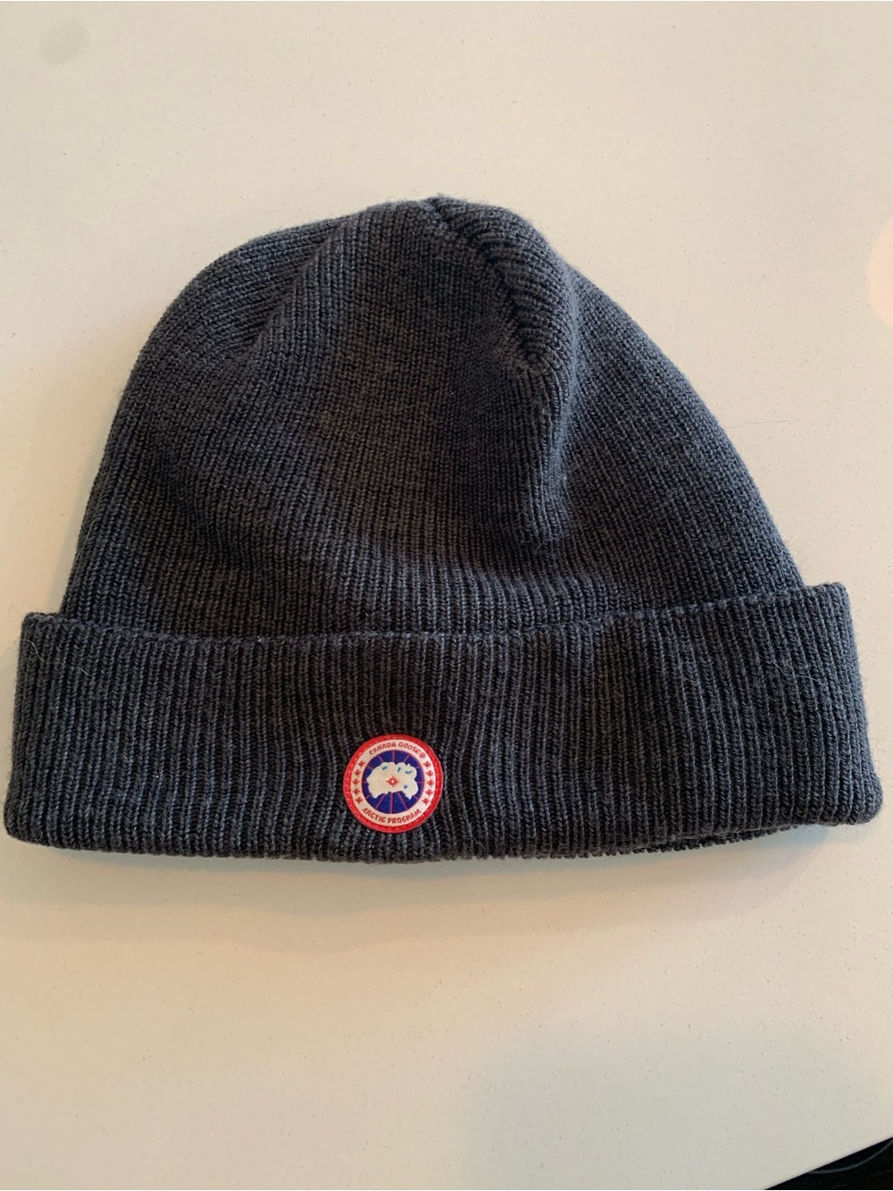 Canada Goose Charcoal Knit Beanie